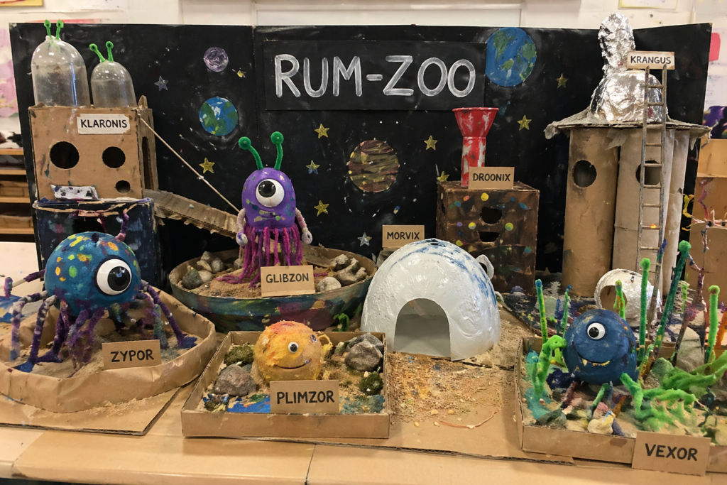 Billede af et rum-zoo