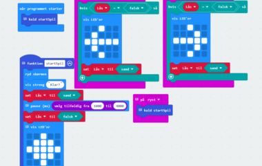 Kode der benytter funktioner
